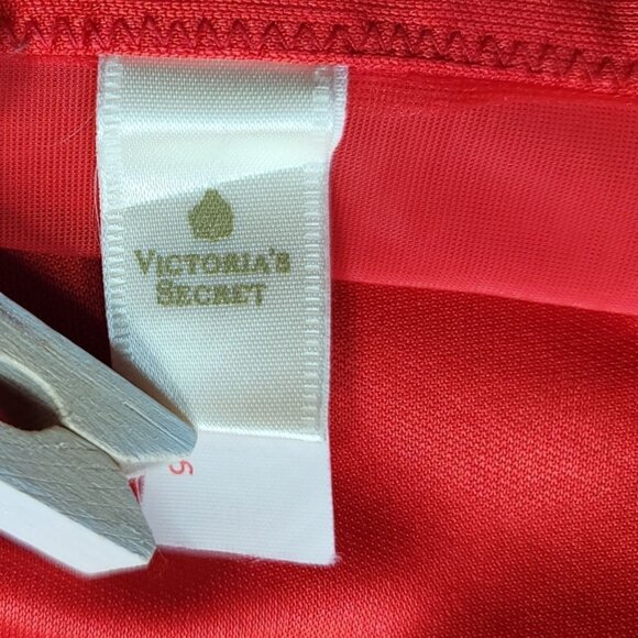 Victoria's Secret Corset Bustier Red Size 36 Garter Boned Underwire ILGWU VTG - Picture 12 of 14